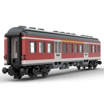 Авторизованный MOC-71043 571 шт. + Оригинальная статическая версия 6 DB Regio для легковых автомобилей 1-го/2-го класса, строительные блоки, набор для подарка