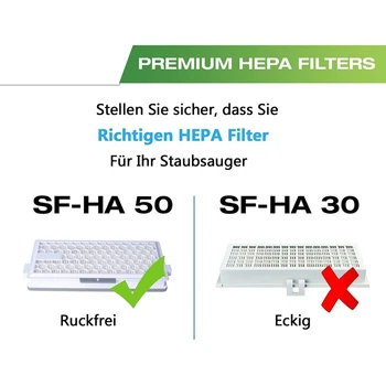 -Фильтр HA50 HEPA Airclean 50, совместимый с пылесосами серии Complete C3 C2 C1 S8000 S6000 S5000 S4 S5 и т. Д Изображение 2