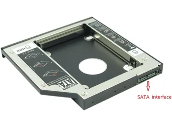WZSM Новый 12,7 мм SATA 2nd SSD HDD Caddy для ASUS A53SJ A53T A53E A53SV Жесткий диск Caddy Изображение 2
