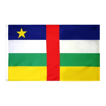 3x5 футов Баннер с национальным флагом Центральноафриканской Республики Африка