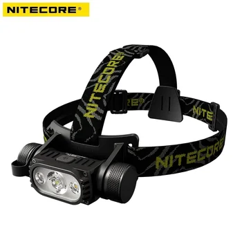 NITECORE HC65 V2 Модернизированный налобный фонарь с тройной мощностью 1750 люмен, перезаряжаемый через USB-C, с аккумулятором 3500 мАч 18650 Изображение 2