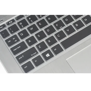 силиконовый чехол для клавиатуры ноутбука HP probook 440 G6 G7 14 дюймов 2019 2020, моющийся Ультра Мягкий на ощупь прозрачный протектор из ТПУ Изображение 2
