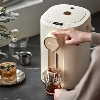 Bear Термостатический Электрический Чайник для Чая, Кофе 5л Умный Чайник с функцией контроля температуры Для поддержания тепла Кухонная Техника 220 В