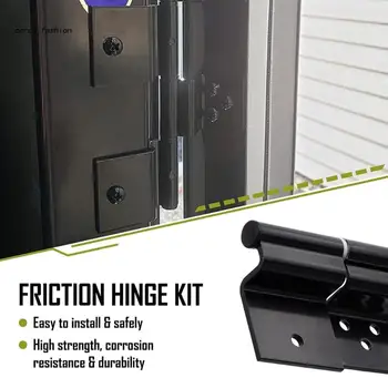 Комплект фрикционных петель входной двери 517B с винтами для дома на колесах серии Challenger Door Изображение 2