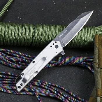 XS New 1365 Складной Новый Тактический карманный нож из нержавеющей Стали для Кемпинга, Охоты, Самообороны, EDC Инструмент Изображение 2
