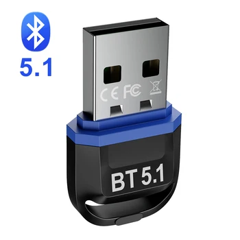 5 0 USB Bluetooth Адаптер для ПК 5,0 Bluetooth Ключ 5,1 Bluetooth модуль Ключ для компьютера BT Aptx Рецептор аудиопередатчик