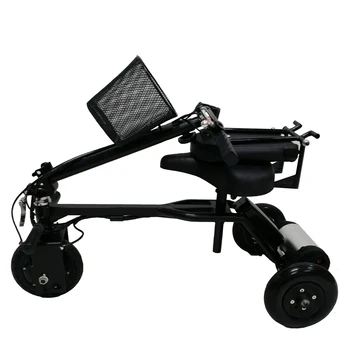 Пожилые люди с ограниченными возможностями 15 кг легкий складной электрический трехколесный велосипед с тремя колесами, подвижный самокат, дорожный самокат с CE Изображение 2