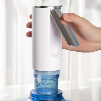 Умный Диспенсер для воды, Электрический Насос для бутылок с водой, Бытовое USB Складное устройство для всасывания воды в бочке для дома Изображение 2