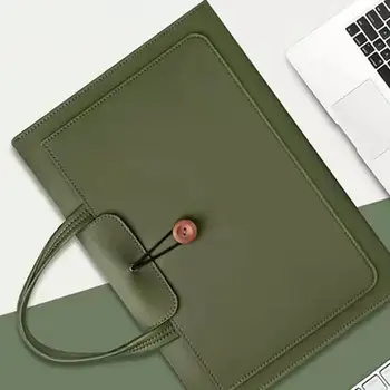 Универсальный чехол Противоударный Ноутбук, Сумка для ноутбука из Искусственной кожи, Деловая сумка, чехол для Lenovo/HP/Dell/Asus