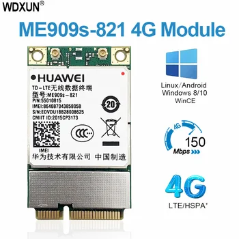 HuaWei ME909s-821 ME909S-821a 4G CAT4 LTE mini pcie Módulo de banda completa для полной блокировки LTE-FDD B1 B3 B5 B8 B38 B39 B40 B41