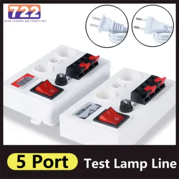 Светодиодная коробка для быстрого тестирования Ламп Тестер инструментов Напряжение Мощность с дисплеем Тестер светодиодных ламп Инструмент Тестер напряжения мощности
