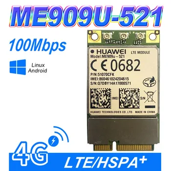 Huawei ME909U-521 FDD LTE Mini pcie 4G Поддерживает WCDMA GPS Голосовое сообщение GSM B1/B2/B3/B5/B7/B8/B20