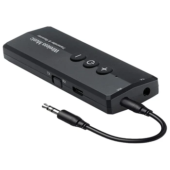Адаптер Bluetooth 3 в 1 Аудио Беспроводной передатчик Приемник с кабелем 3,5 мм для наушников, стереодинамика, Радио, автомобиль
