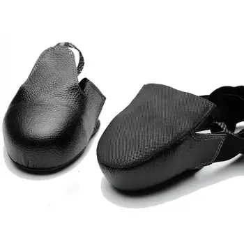 Мужская И Женская Рабочая обувь для улицы, Защитный чехол, Защитные носочки, Кожаный эластичный чехол для обуви Унисекс для размера 36-46 Изображение 2