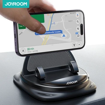 Joyroom Универсальный держатель для телефона на приборной панели автомобиля, модернизированное многоразовое силиконовое крепление для телефона, противоскользящий коврик для приборной панели автомобиля, держатель для телефона