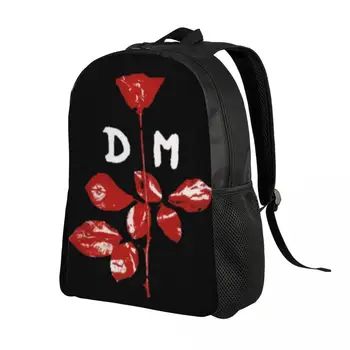 Индивидуальный рюкзак Depeche Cool Mode, Женская и Мужская Мода, сумка для книг, школьные музыкальные сумки для колледжа Изображение 2