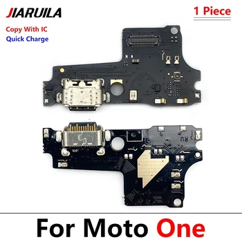 Новый док-разъем USB Зарядное Устройство Зарядная Плата Порт Гибкий Кабель Для Motorola Moto E7 Plus E22/E13 One Macro One Fusion One Hyper Изображение 2