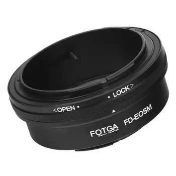 Переходное кольцо Fotga для объектива Canon FD & FL к корпусу Беззеркальной камеры Canon EOS EF-M Mount M1 M2 M3 M5 M6 M10 M50 M100