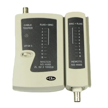 Сетевой кабель Ethernet Тестер LAN RJ45 BNC Тестовый инструмент Коаксиальный сигнал Lan тестер