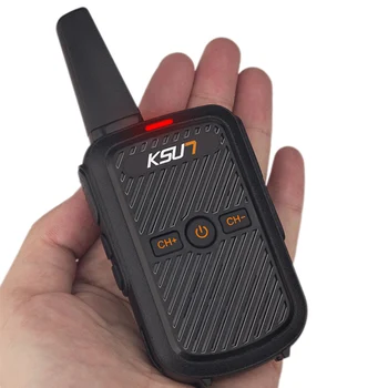 Портативная рация KSUN KSX30-LT с широким диапазоном частот, Домофон, Портативный Мини-FM-Приемопередатчик, двухстороннее радио
