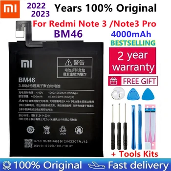 Новый оригинальный аккумулятор BM46 большой емкости 4000 мАч для мобильного телефона BM46 для Xiaomi Redmi Note 3 note3 Pro/Prime Battery + бесплатные инструменты