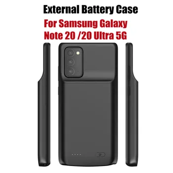 Чехол для зарядки аккумулятора Power Bank для Galaxy Note 20 5G, чехол для зарядного устройства Samsung Galaxy Note 20 Ultra