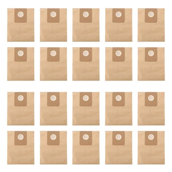 20 шт Одноразовый бумажный пылесос для замены мешка для сбора пыли для пылесоса Karcher T14/1 9.755-253.0