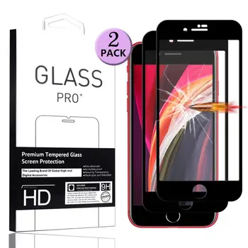 3D защитная пленка с полным покрытием для iPhone SE 2 из закаленного стекла для iPhone SE 2020, защитная пленка для экрана