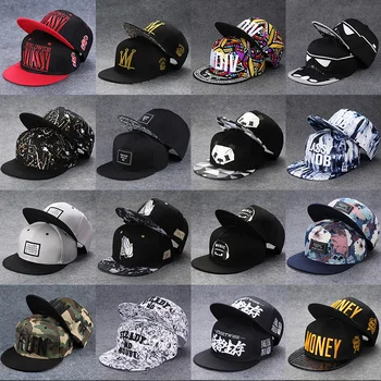Шляпы в стиле хип-хоп Можно носить в любое время года, Мужские кепки с плоскими полями, классные кепки на улицах, Женские шляпы для пикника