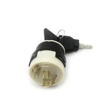 Выключатель зажигания 701- 80184 /70180184 С ключевыми электрическими деталями Запчасти для экскаватора Изображение 2