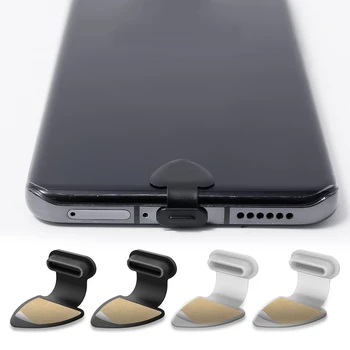 1-8 шт. Тип C Зарядный Порт Пылезащитный Штекер Love Heart Анти-Потерянный Пылезащитный Колпачок для Xiaomi Samsung USB Type-C Силиконовые Пылезащитные Заглушки Изображение 2