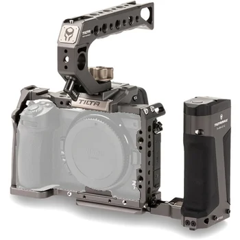 Tilta TA-T02-B Наклонный Кронштейн для камеры, комплект боковой ручки, минимизирующий износ Аксессуаров, Держатель для камеры Nikon Z6/Z7 (без камеры)