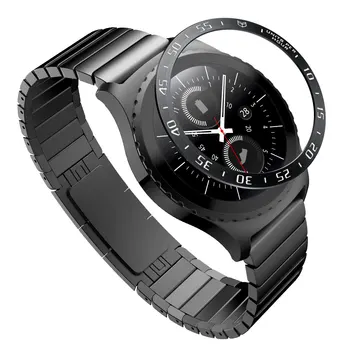 Безель Кольцо Для Samsung Gear S2 SM R720/Gear S2 Classic/Galaxy Watch 42 мм Клейкая крышка корпуса часов Аксессуары для Защиты от Часов Изображение 2