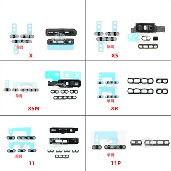 Полный комплект Пылезащитная сетка Громкоговоритель Микрофон для 6S 7 8Plus X XS 11 Pro Max Защита от Пыли Решетка Сетка Пылевой фильтр Запчасти Для Ремонта