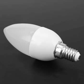18 шт. Светодиодные лампы, Подсвечники 2700K AC220-240V, E14 470LM 3 Вт, холодный белый Изображение 2