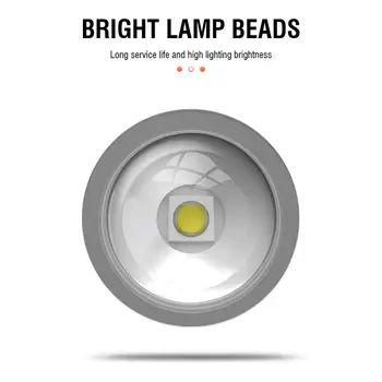 Светодиодный мини-фонарик-брелок, супер яркий USB-C, быстрая зарядка, портативный многофункциональный ночной фонарик, основная боковая лампа с зажимом Изображение 2