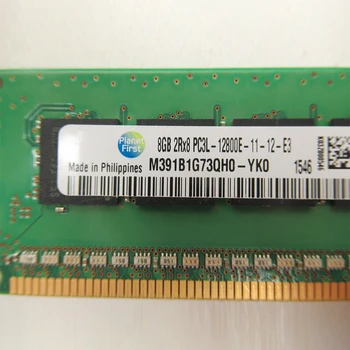 1 Шт. M391B1G73QH0-YK0 Для Samsung RAM 8GB 8G 2RX8 PC3L-12800E UDIMM ECC 1600 DDR3L Серверная память Быстрая доставка Высокое качество
