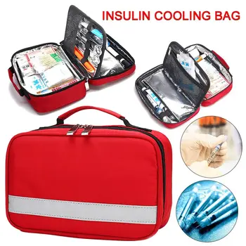 Высококачественная Водонепроницаемая Инсулиновая Портативная сумка для хранения лекарств в холодильнике, сумки-холодильники для лекарств, Морозильная камера для людей с диабетом