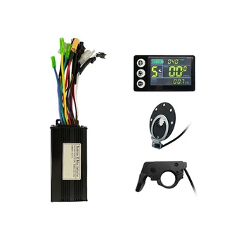 Электрический скутер, литиевая батарея, модифицированный цветной экран LCD-S866, инструмент 26A, контроллер, усилитель мощности, набор дроссельной заслонки, аксессуары