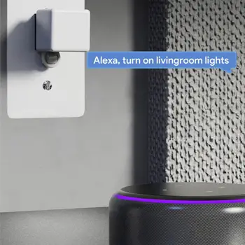 Tuya zigbee Fingerbot Switch Голосовой пульт дистанционного Управления Finger Robot Через приложение Smart Life Требуется Zigbee Hub Для работы С Alexa Google Home Изображение 2