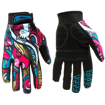 Qepae Мотоциклетные Зимние перчатки с полным пальцем, Сенсорные перчатки для мотогонок/Катания на лыжах/Скалолазания/Велоспорта/Верховой езды, перчатки для мотокросса