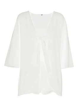 Женская одежда для отдыха из 2 предметов, однотонная рубашка с завязками спереди, шорты, пижамный комплект, мягкая одежда для сна, ночное белье