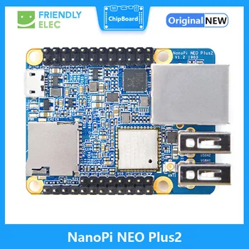 NanoPi NEO Plus2 512 МБ оперативной памяти DDR3 8 ГБ eMMC Allwinner H5 Четырехъядерный 64-разрядный высокопроизводительный процессор Cortex A53