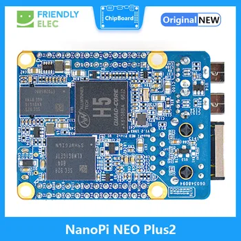 NanoPi NEO Plus2 512 МБ оперативной памяти DDR3 8 ГБ eMMC Allwinner H5 Четырехъядерный 64-разрядный высокопроизводительный процессор Cortex A53 Изображение 2