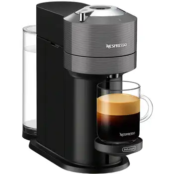 Кофеварка Nespresso премиум-класса DeLonghi Vertuo Next серого цвета, ENV120GY кофемашина