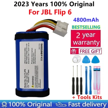 2023 100% Оригинальный Новый GSP-1S2P-F6D Высокого Качества Для JBL Flip 6, Flip6 Special Edition 4800 мАч Аккумуляторные Батареи Bateria Tools