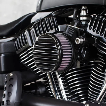 Для Harley-Davidson Sportster 883 1200 1991-2016 Железный 883 Мотоциклетный Воздухоочиститель Система Впускного Фильтра с ЧПУ Алюминий 2009-2016 Изображение 2