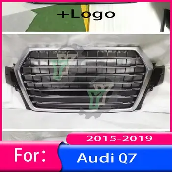 Для Audi Q7/Q7L 2015 201620172018 2019 Решетка Переднего бампера Автомобиля Центральная Панель Для Укладки Верхней Решетки (изменить для стиля SQ7) Изображение 2