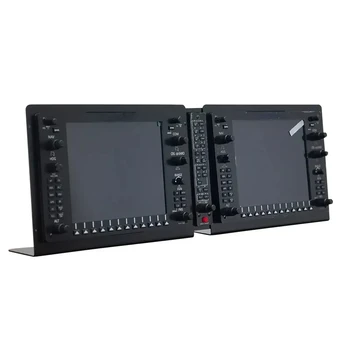 Для моделирования полета P3D G1000 Встроен в панель дисплея Aerophone PFD/MFD 10,4-Дюймовый ЖК-дисплей Meters Display Изображение 2