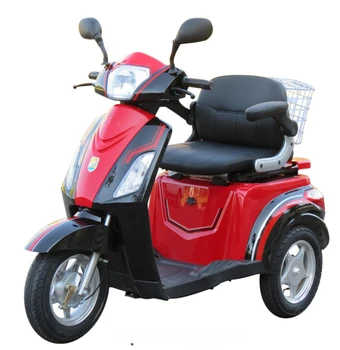 48 В 500 Вт дешевые 3 колеса модный бесщеточный электрический трехколесный велосипед-скутер для взрослых с различными дополнительными функциями безопасности